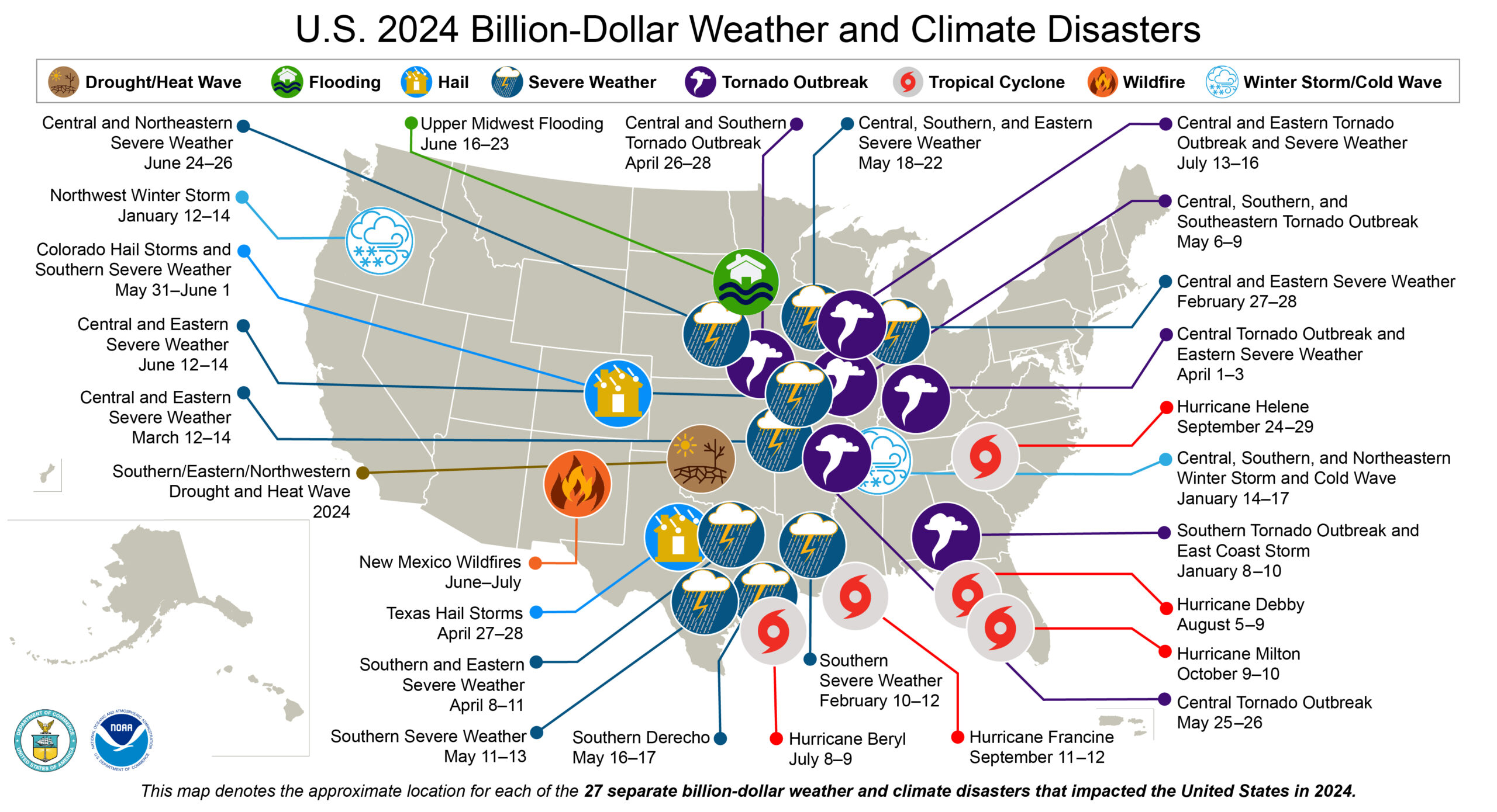 2024 billion dollar disaster map